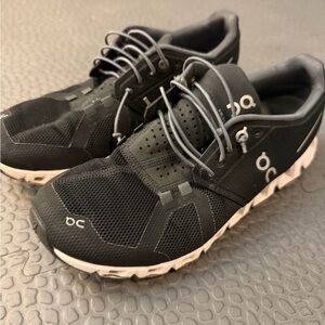 On Cloud Running Women's Black Athletic Shoes